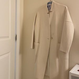 MAJE Cream Coat